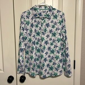 Womens Footjoy Long Sleeve Polo large new